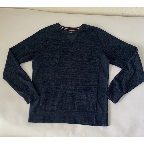 Champion Sweatshirt Sweater Men M Dark Navy Blue Crew Preppy Nautical Normcore - Picture 1 of 8